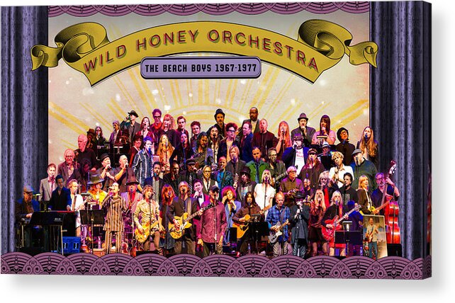 Wild Honey Acrylic Print featuring the photograph Wild Honey Orchestra Fundraiser by Thomas Leparskas