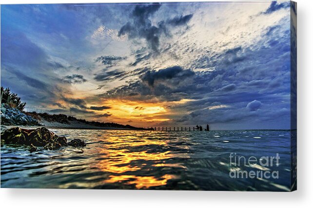 Topsail Acrylic Print featuring the photograph Winter Drama by DJA Images