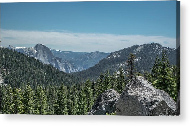 Landscape Acrylic Print featuring the photograph Yosemite National Park - California by Henri Irizarri