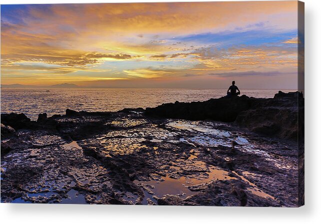 Costa Rica Acrylic Print featuring the photograph Zen Morning by Dillon Kalkhurst