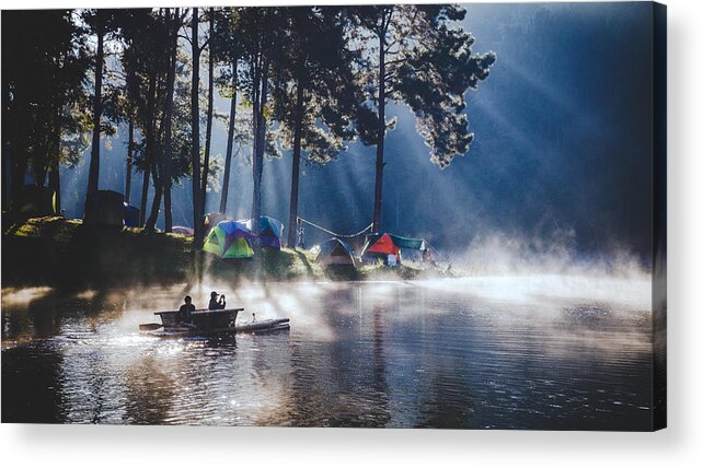 Adventure Acrylic Print featuring the photograph Pang Ung #1 by Patrick Foto