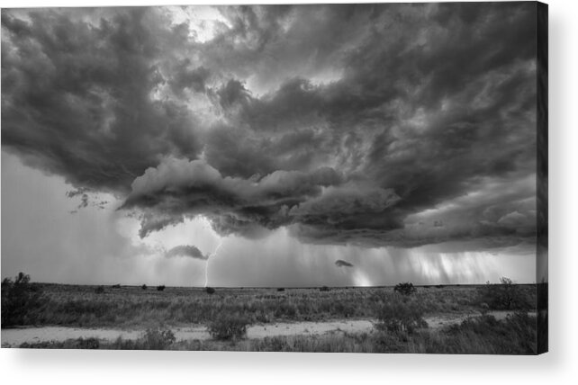 Storm Acrylic Print featuring the photograph The Storm #2 by Jun Zuo