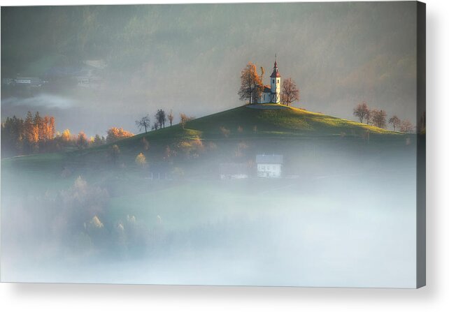 Church Acrylic Print featuring the photograph Church Of St. Thomas by Ales Krivec