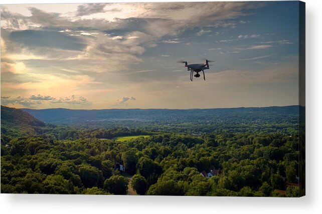 Drone Acrylic Print featuring the photograph D R O N E by Anthony Giammarino