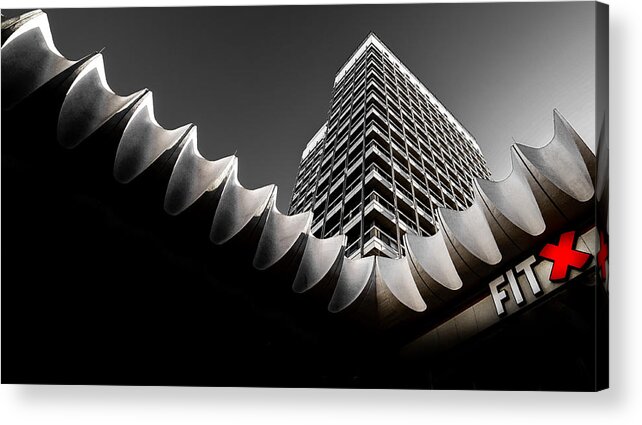 Architecture Acrylic Print featuring the photograph Fitx by Mario.messer