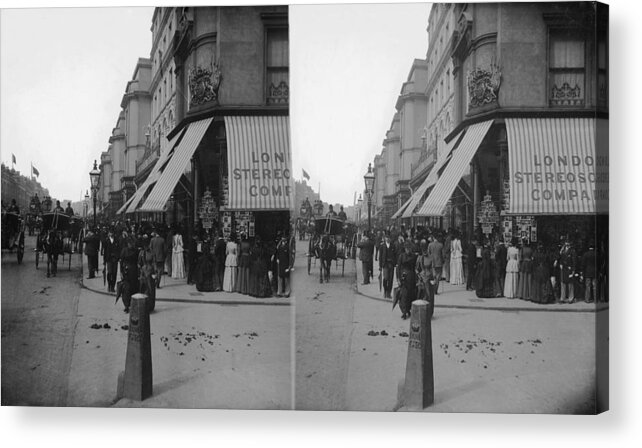 Horse Acrylic Print featuring the photograph Lsc Offices by London Stereoscopic Company