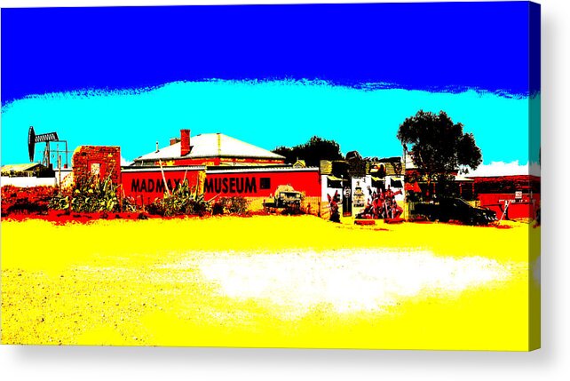 Mad Max Acrylic Print featuring the photograph Mad Max Museum - Outback by Lexa Harpell