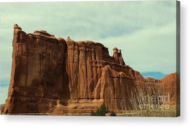Marcia Lee Jones Acrylic Print featuring the photograph Moab Canyon, Utah #6 by Marcia Lee Jones