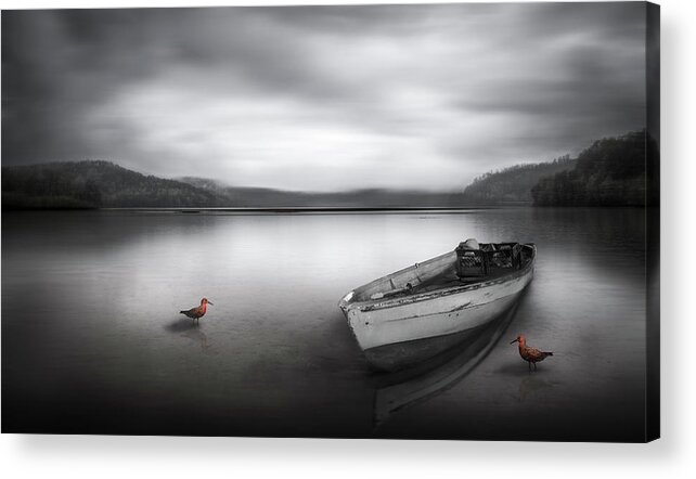 Appalachia Acrylic Print featuring the photograph Peaceful Dawn by Debra and Dave Vanderlaan