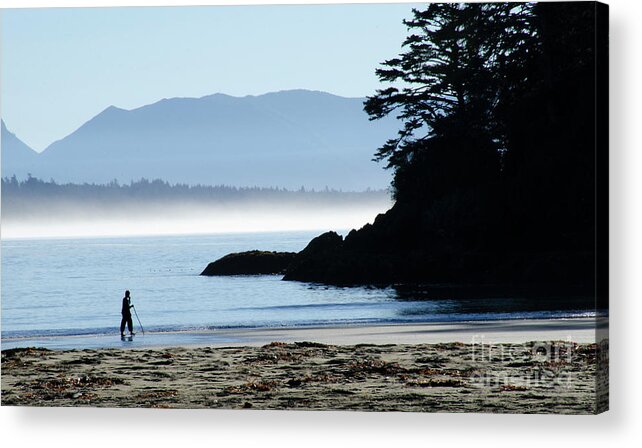 Silence And I Acrylic Print featuring the photograph Silence And I by Bob Christopher