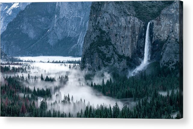 Yosemite Acrylic Print featuring the photograph Spring In The Yosemite Valley by Rob Darby