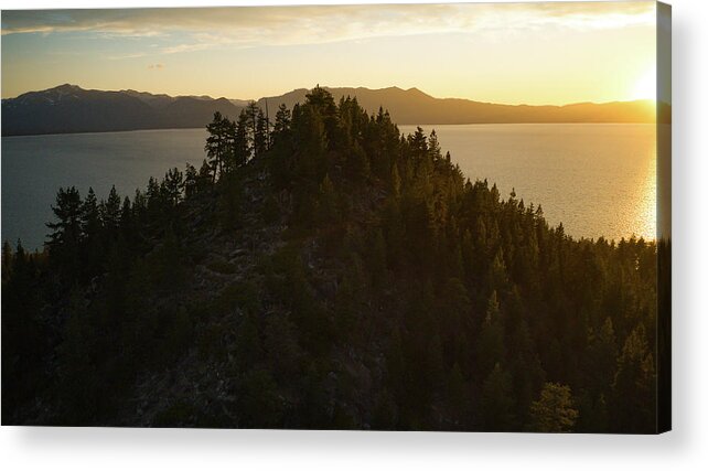 Lake Tahoe Acrylic Print featuring the photograph Zephyr Cove Nevada Lake Tahoe by Anthony Giammarino