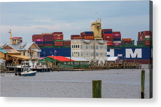 Southport Acrylic Print featuring the photograph Hyundai Hope Comes to Southport by Nick Noble