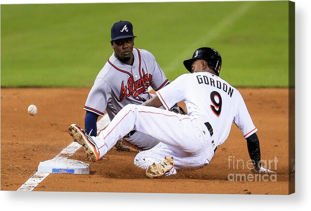 People Acrylic Print featuring the photograph Dee Gordon by Rob Foldy
