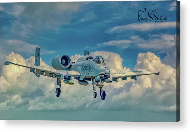 2021 Acrylic Print featuring the photograph 23rd Fighter Group Thunderbolt by Frank Sellin