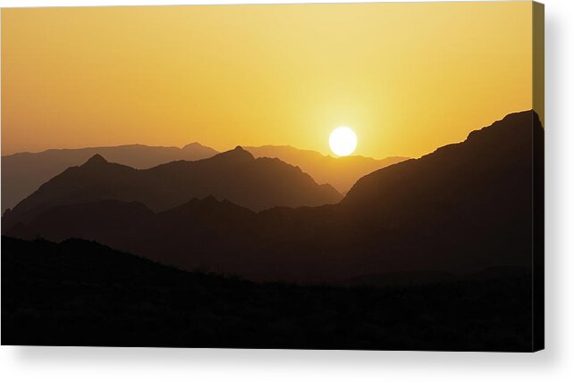 Nevada Acrylic Print featuring the photograph Sunrise #6 by James Marvin Phelps