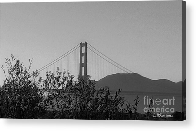 Timeless; Seasons; Spring; Summer; Autumn; Winter; Monumental; Aesthetic; Art; Nature; Photography; “signature Collection”; Lbdesigns; Color; “black And White” Acrylic Print featuring the photograph Autumn Tour BW02 by LBDesigns