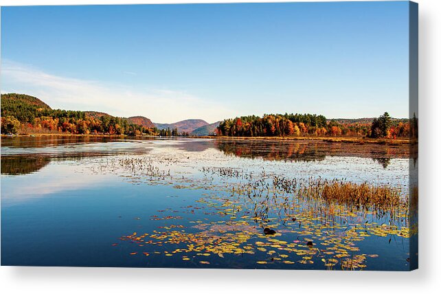 Adirondack Acrylic Print featuring the photograph Brant Lake Adirondack by Louis Dallara