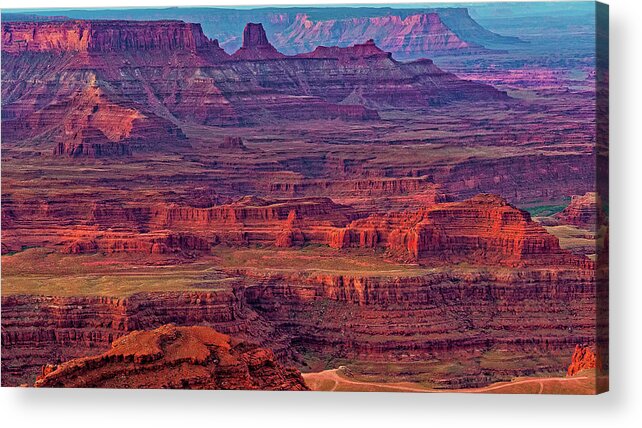 Canyonlands Acrylic Print featuring the photograph Canyonlands by Thomas Hall