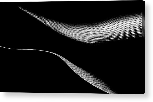 Abstracts Acrylic Print featuring the photograph Darkness II by Enrique Pelaez