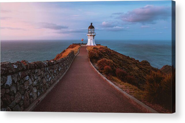 Seascape Acrylic Print featuring the photograph Departure by Sina Ritter