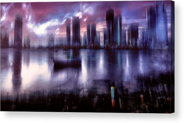Photography Acrylic Print featuring the photograph Dystopian Sunrise by Craig Boehman