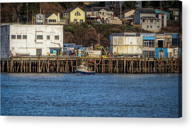 House Acrylic Print featuring the photograph FV Jenny Lynn by Bill Posner