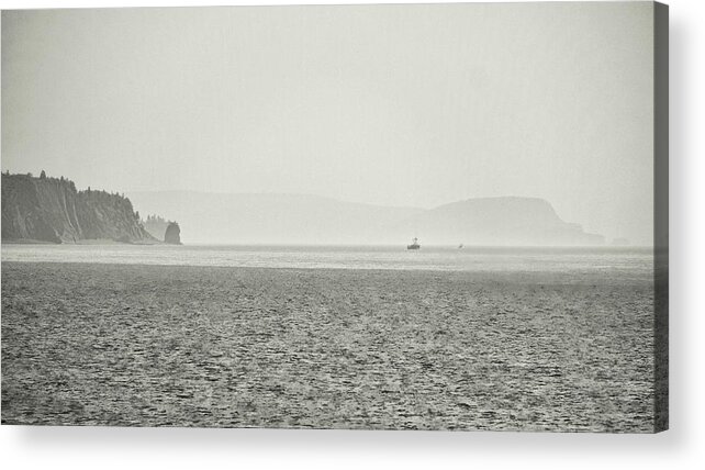 Sea Acrylic Print featuring the photograph Heading Out by Alan Norsworthy