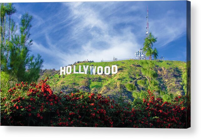 Hollywood Acrylic Print featuring the photograph Hollywood by Karen Cox
