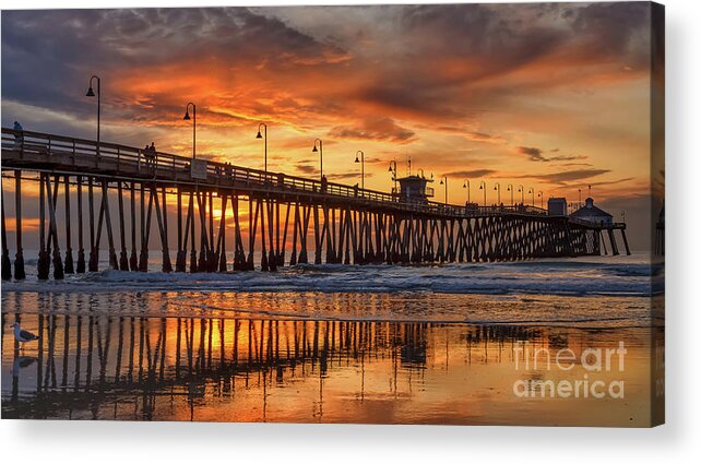 2019 Acrylic Print featuring the photograph Last Monday Sunset of 2019 by Sam Antonio