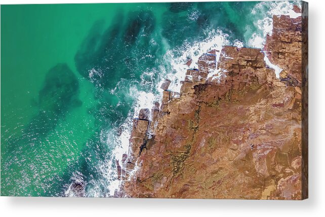 Beach Acrylic Print featuring the photograph North Narrabeen Headland by Andre Petrov