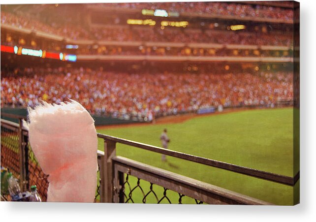 Bank Acrylic Print featuring the photograph Phillie Game Treat by Jamart Photography