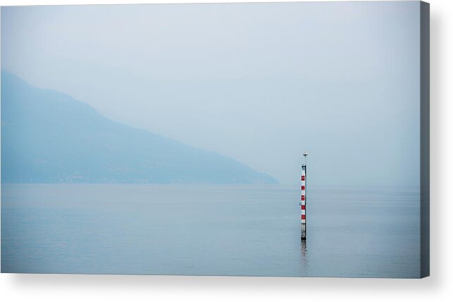 Bellagio Acrylic Print featuring the photograph Rocks Below by David Downs