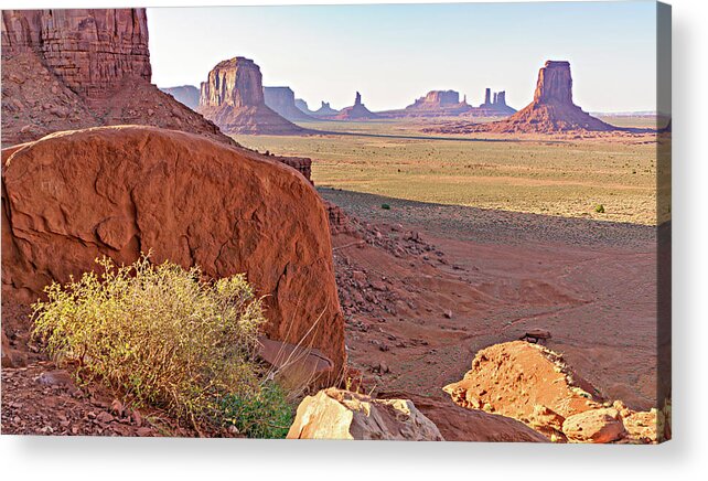 Monument Valley Acrylic Print featuring the photograph September 2018 Monument Valley by Alain Zarinelli