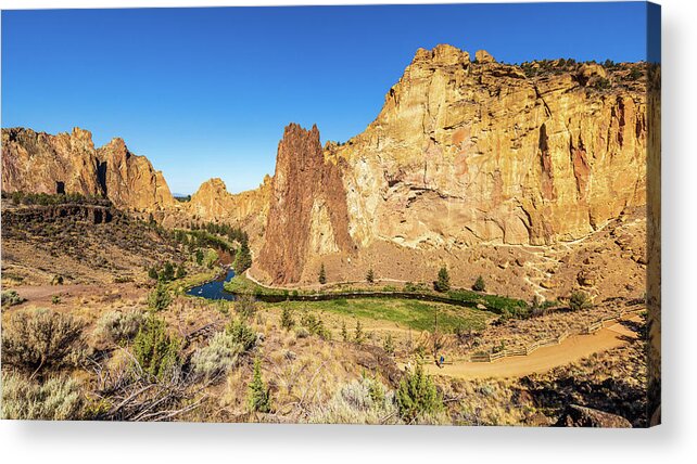 Travel Acrylic Print featuring the photograph Smith Rock State Park by Peter Tellone