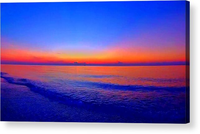 Sunrise Acrylic Print featuring the photograph Sunrise Beach 59 by Rip Read