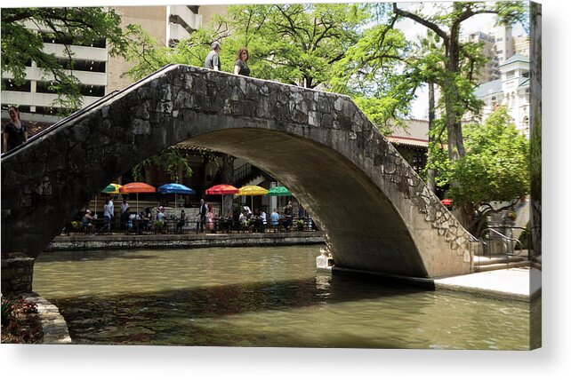 San Antonio Acrylic Print featuring the photograph The Arch by Segura Shaw Photography