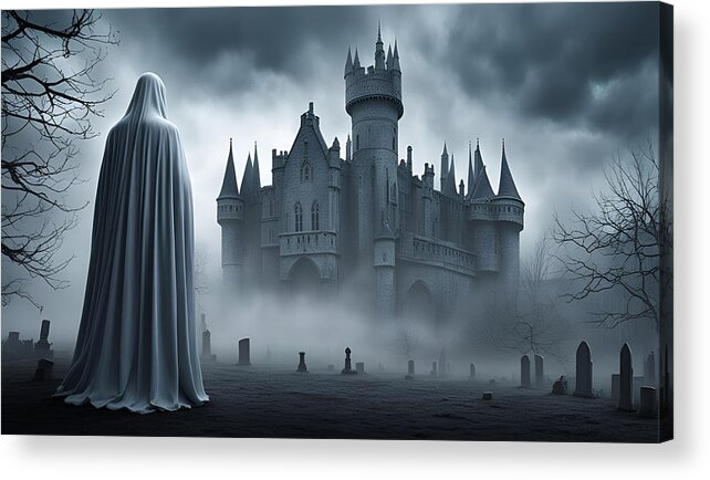 Ghost Acrylic Print featuring the photograph Waiting by Cate Franklyn