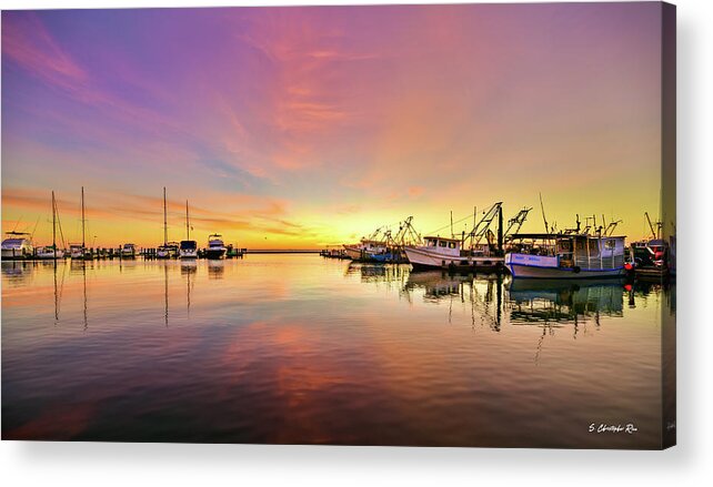 Color Acrylic Print featuring the photograph Warm Colors by Christopher Rice