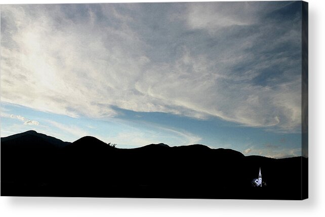 Margin Acrylic Print featuring the photograph Wonalancet Mindscape by Wayne King