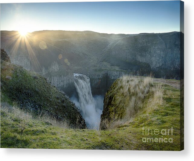 Eastern Washington Acrylic Print featuring the photograph Palouse Sunrise by Idaho Scenic Images Linda Lantzy