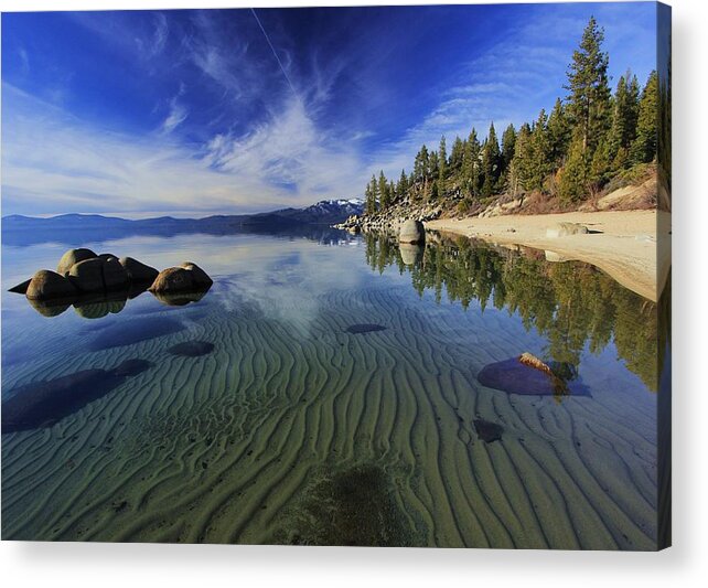 Lake Tahoe Acrylic Print featuring the photograph The Sands of Time by Sean Sarsfield