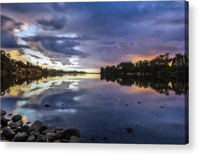 Lake Natoma Acrylic Print featuring the photograph Lake Natoma #2 by Lee Harland