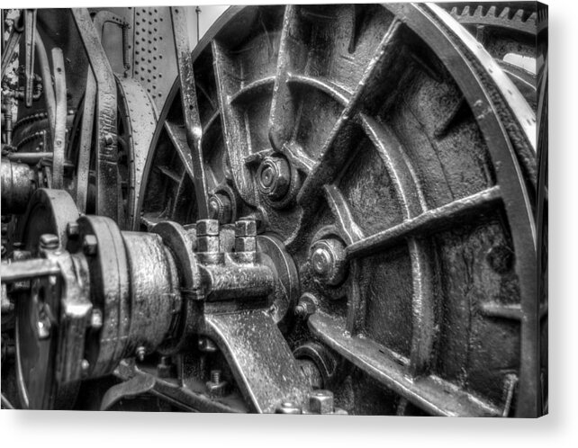 British Columbia Acrylic Print featuring the photograph Tyee Steam Donkey #3 by R J Ruppenthal