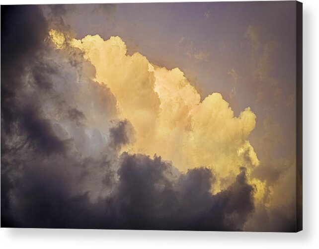 Clouds Acrylic Print featuring the photograph Awe and Majesty by Morris McClung