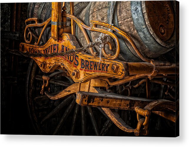 Beer Acrylic Print featuring the photograph Beer Wagon by Thomas Hall