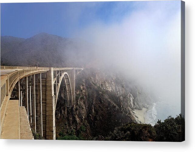 Big Sur Acrylic Print featuring the photograph Big Sur - Bixby Bridge by Francesco Emanuele Carucci