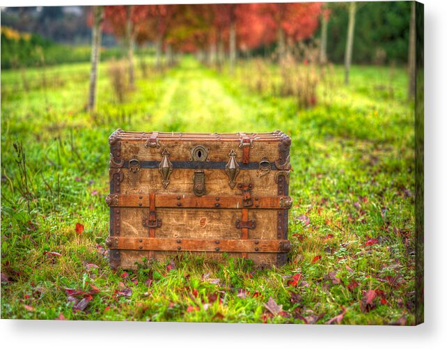 Fall Acrylic Print featuring the photograph Bliss by Spencer McDonald