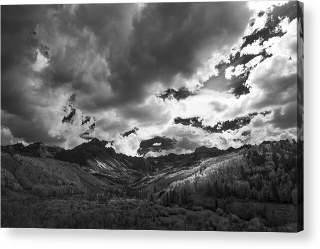 Art Acrylic Print featuring the photograph Climb the Clouds by Jon Glaser