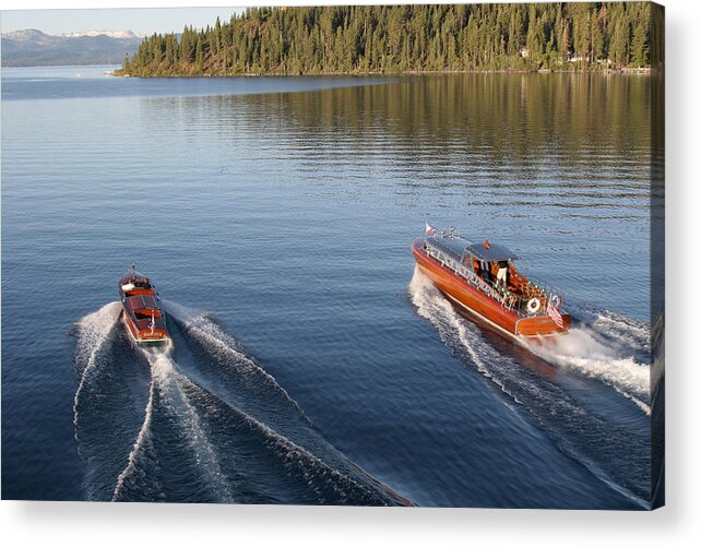 Dollar Acrylic Print featuring the photograph Dollar Point Lake Tahoe by Steven Lapkin